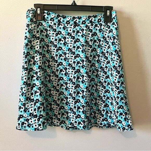 MICHAEL KORS Floral Mini Skirt Size 4 - Picture 1 of 3